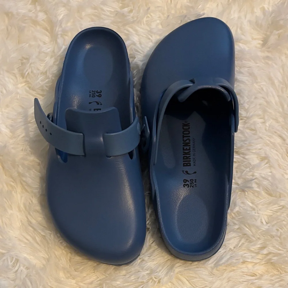 NWT Birkenstock EVA Clogs Elemental Blue - Picture 3 of 5